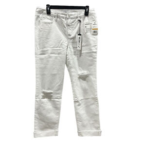 NWT William Rast Women's Misses Vintage Cuffed Boyfriend Jean, White, 25 regula